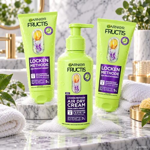 Garnier fructis locken methode - locken,