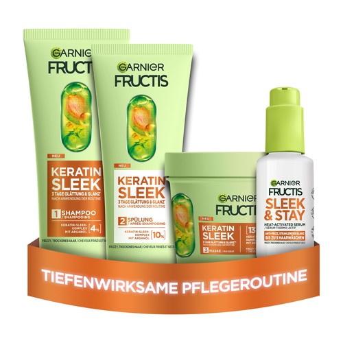 Garnier fructis keratin sleek - fructis,