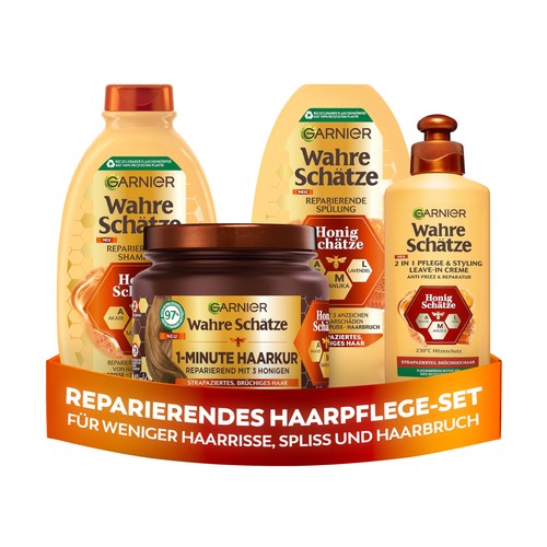 Garnier haarpflege set honig - set,