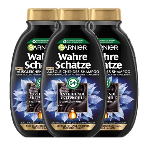 Garnier shampoo aktivkohle - garnier,