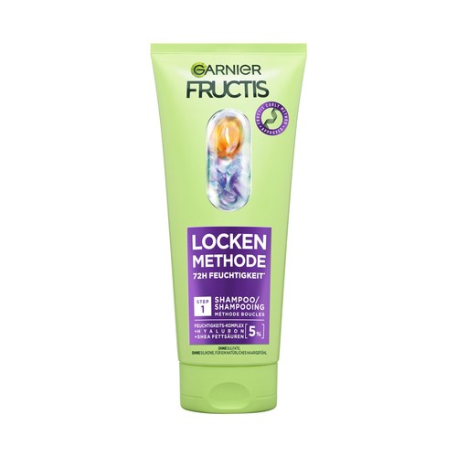 Garnier fructis shampoo locken - shampoo,