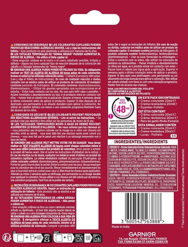 Garnier color shampoo - garnier,